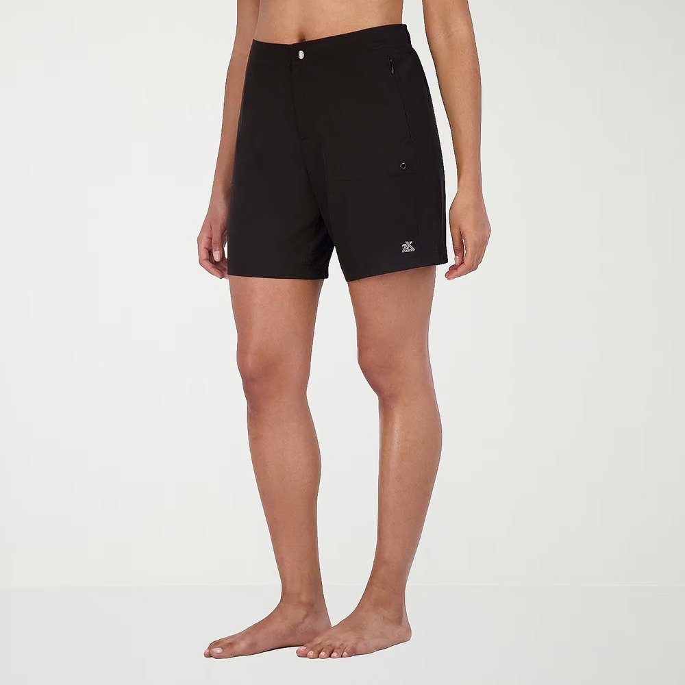 MSRP $59 ZeroXposur Womens XL Liquorice Swim Shorts UPF 30+